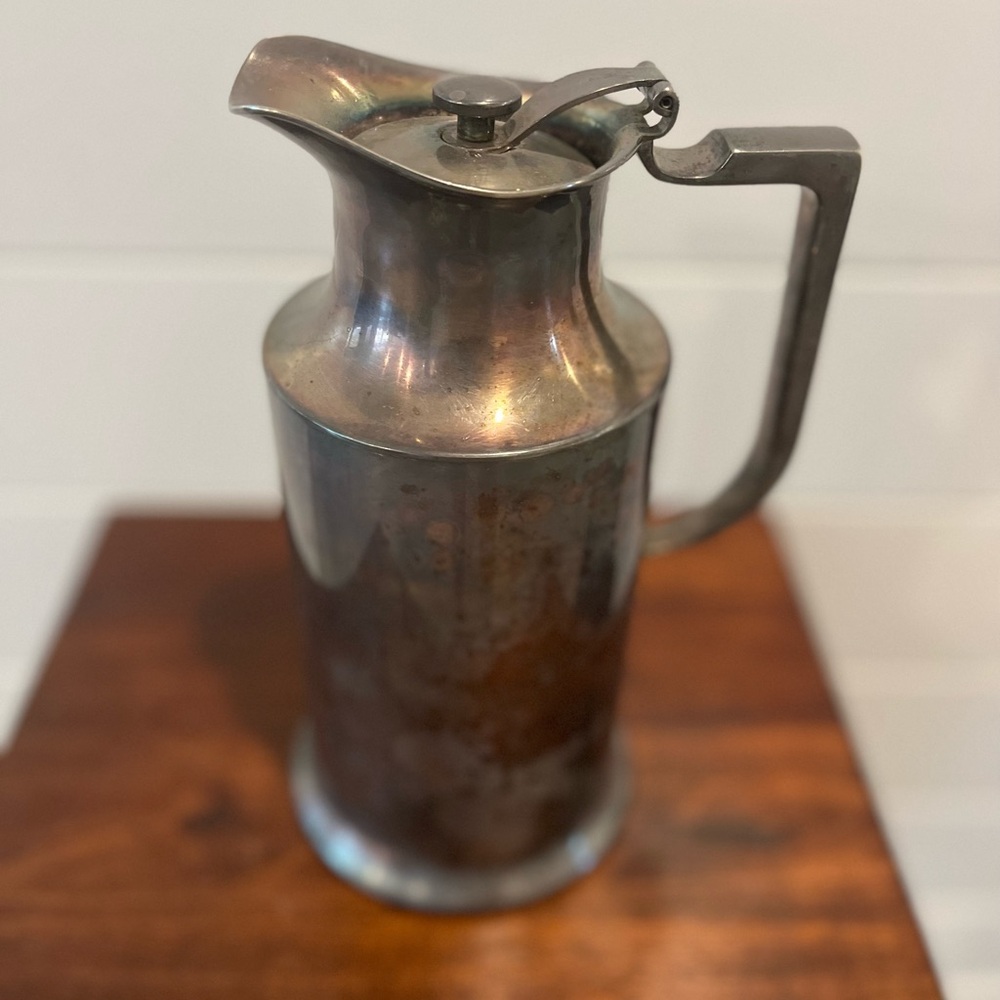 Vintage Guy Degrenne France Insulated Stainless Steel Pitcher Thermal
